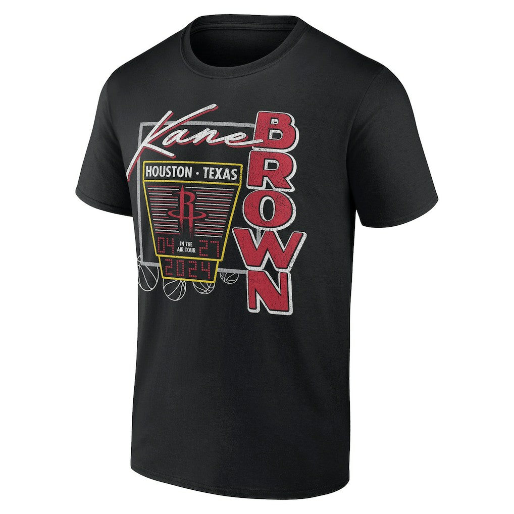 Kane Brown x Houston Rockets T-Shirt - Black for sale