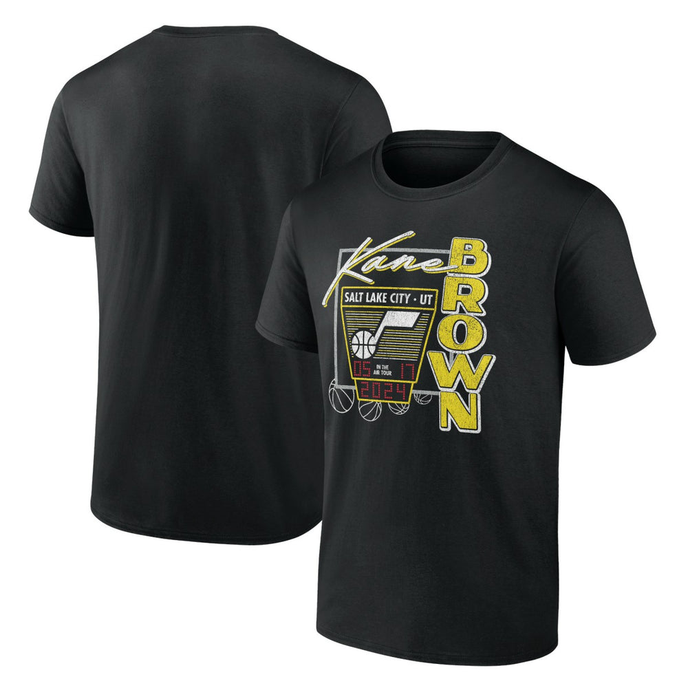 Kane Brown x Utah Jazz T-Shirt - Black cheap