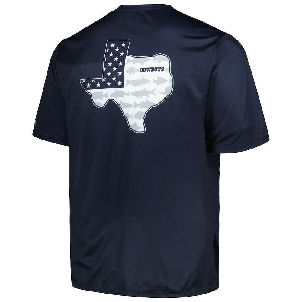 Dallas Cowboys Terminal Tackle Omni-Shade Texas T-Shirt - Navy online