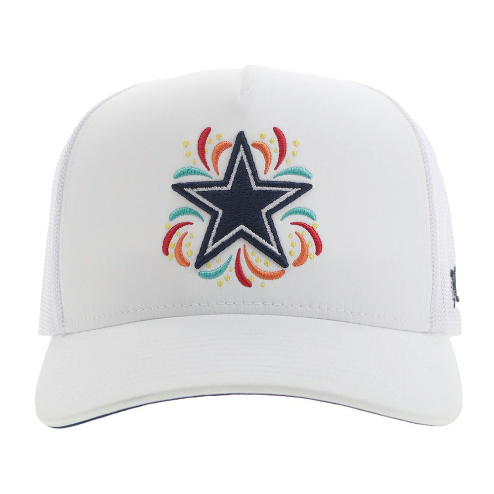 Dallas Cowboys HOOey NFL Fiesta Adjustable Trucker Hat – White sale