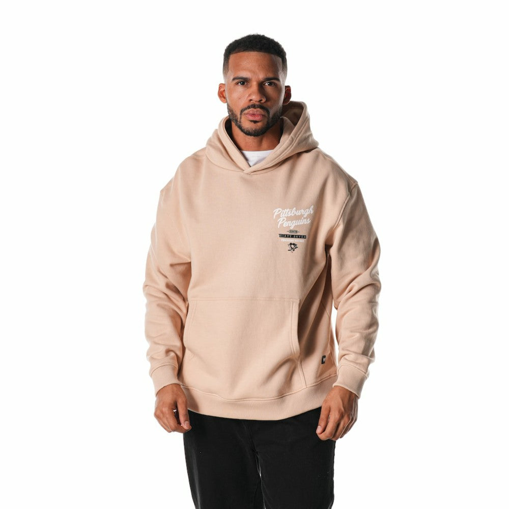 Pittsburgh Penguins The Wild Collective Unisex Pullover Hoodie - Cream Hoodies