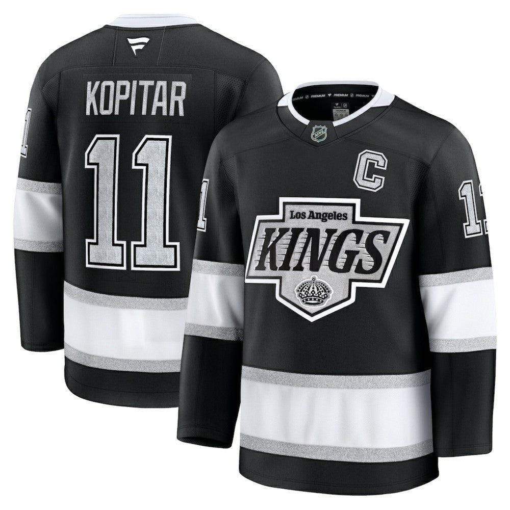 Anze Kopitar Los Angeles Kings Fanatics Home Premium Jersey - Black Jerseys