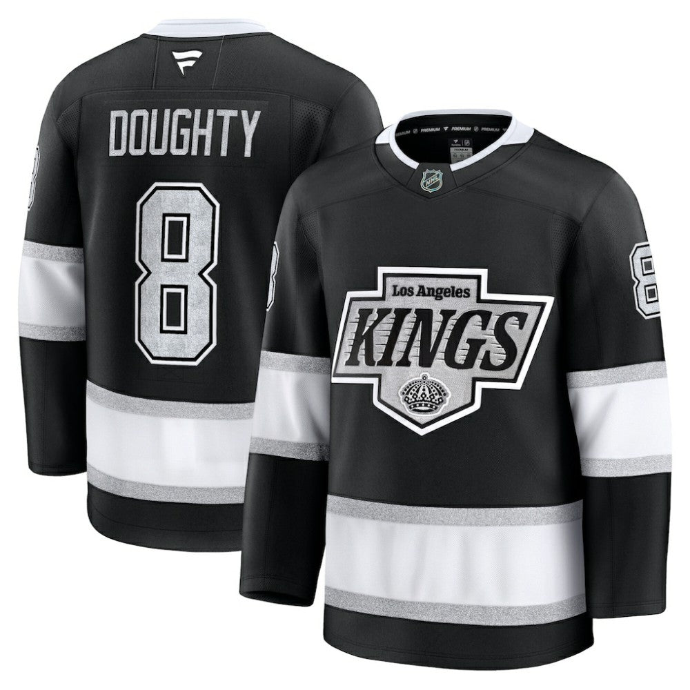 Drew Doughty Los Angeles Kings Fanatics Home Premium Jersey - Black Jerseys