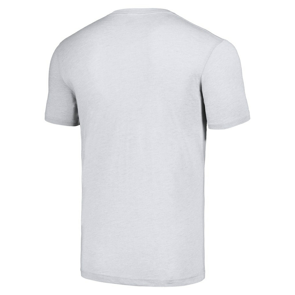New England Patriots Homage Unisex 2024 Team Draft Tri-Blend T-Shirt - Heather Gray cheap