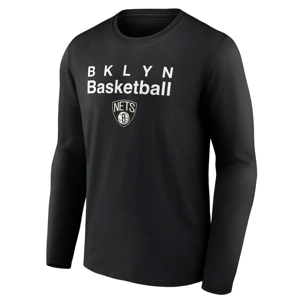 Brooklyn Nets Pick & Roll Coverage Long Sleeve T-Shirt - Black online