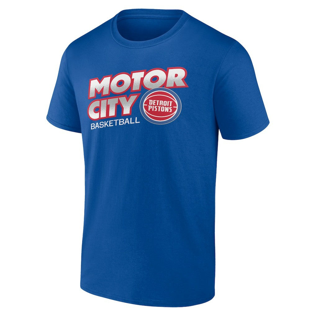 Detroit Pistons Half Court Offense T-Shirt sale - Blue discount