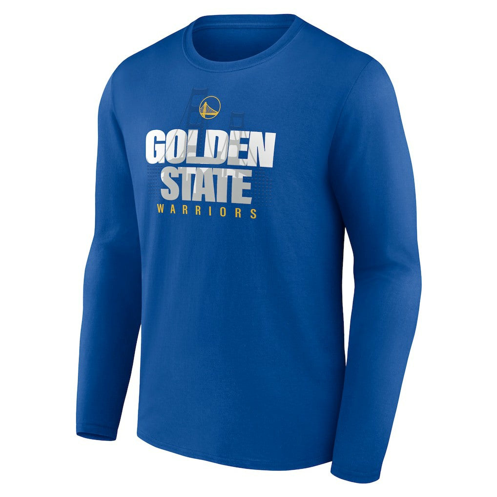 Golden State Warriors Pick & Roll Coverage Long Sleeve T-Shirt sale - Royal shop