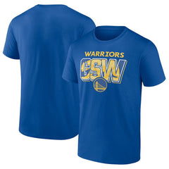 Golden State Warriors Full Court Press T-Shirt sale - Royal outlet