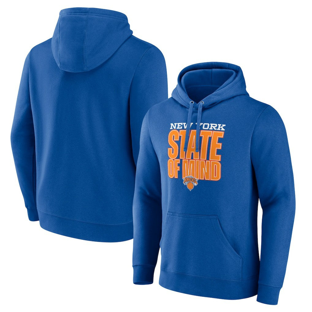 New York Knicks Pick & Roll Coverage Pullover Hoodie - Blue online