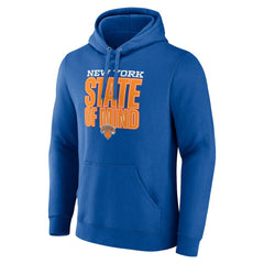 New York Knicks Pick & Roll Coverage Pullover Hoodie - Blue online