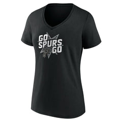 San Antonio Spurs Pick & Roll Coverage V-Neck T-Shirt - Black discount