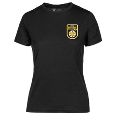Boston Bruins Levelwear Women's Retro Maddox T-Shirt - Black T-shirts