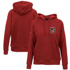 New Jersey Devils Levelwear Women's Retro Adorn Pullover Hoodie - Red Jerseys