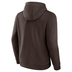 Cleveland Browns Team Lockup Pullover Hoodie - Brown sale