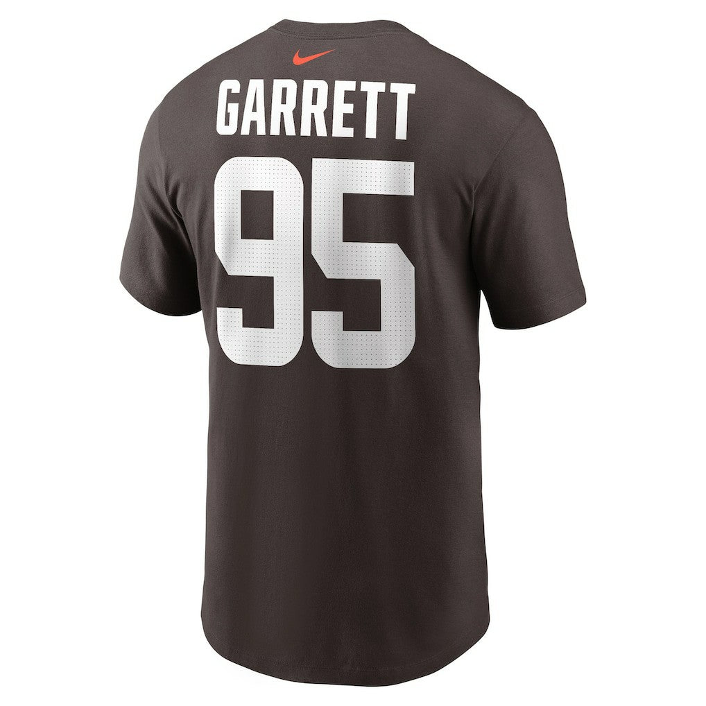 Myles Garrett Cleveland Browns Player Name & Number T-Shirt - Brown online