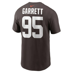 Myles Garrett Cleveland Browns Player Name & Number T-Shirt - Brown online