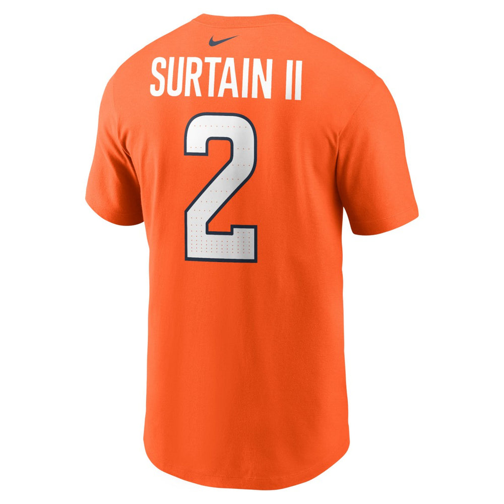 Patrick Surtain II Denver Broncos Name & Number T-Shirt - Orange on sale