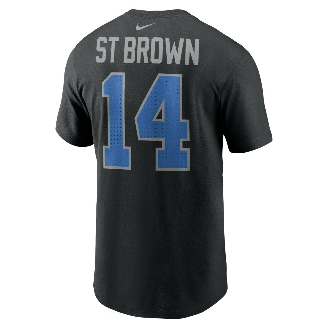 Amon-Ra St. Brown Detroit Lions Player Name & Number T-Shirt - Black cheap