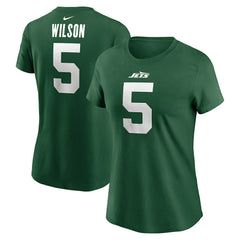 Garrett Wilson New York Jets Women's Player Name & Number T-Shirt - Green sale