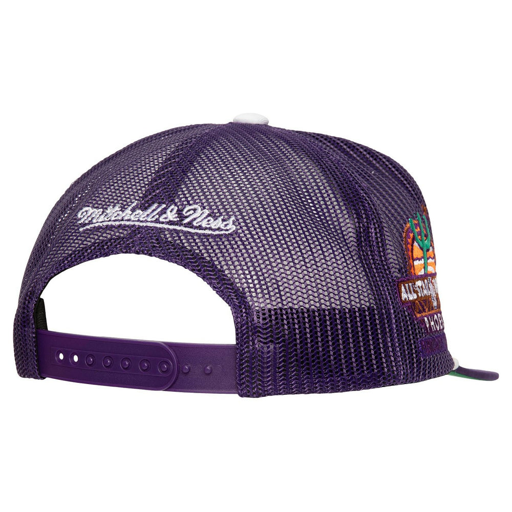 Phoenix Suns Roper Meshback Trucker Snapback Hat - Purple shop