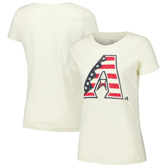 Arizona Diamondbacks Women's Vintage T-Shirt Cream