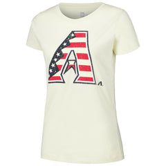 Arizona Diamondbacks Women's Vintage T-Shirt Cream