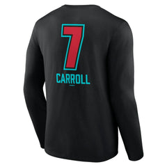 Corbin Carroll Arizona Diamondbacks Name & Number Fastball Long Sleeve T-Shirt Black
