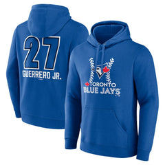 Vladimir Guerrero Jr. Toronto Blue Jays Name & Number Fastball Pullover Hoodie Royal