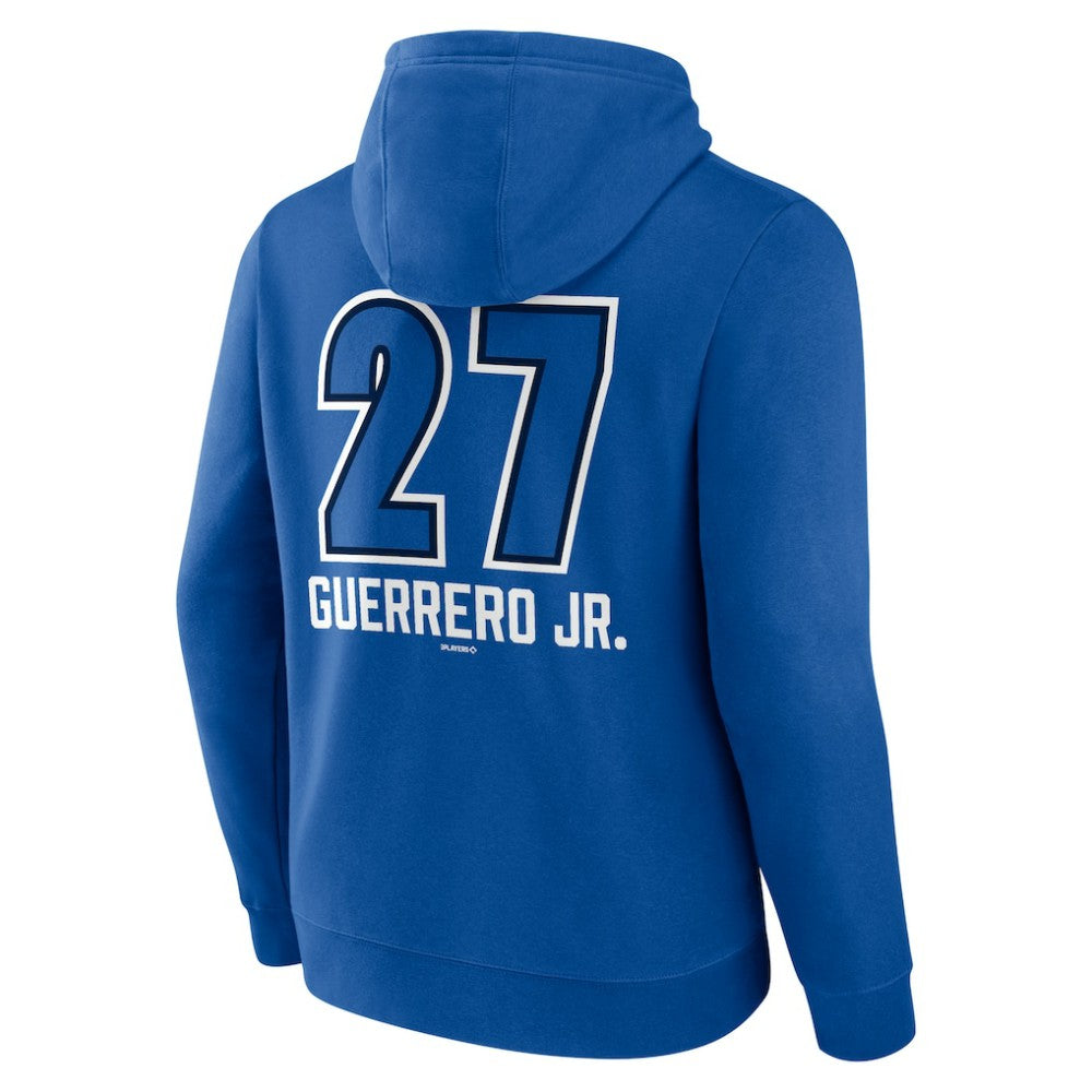 Vladimir Guerrero Jr. Toronto Blue Jays Name & Number Fastball Pullover Hoodie Royal
