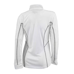 Detroit Tigers Women's Omni-Wick Shotgun Quarter-Zip Pullover Top White