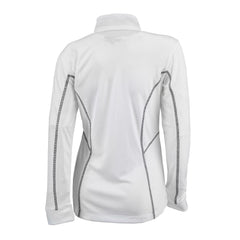 Kansas City Royals Women's Omni-Wick Shotgun Quarter-Zip Pullover Top White