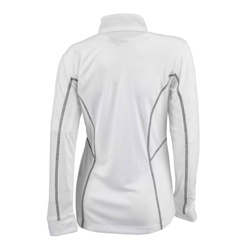 Baltimore Orioles Women's Omni-Wick Shotgun Quarter-Zip Pullover Top White