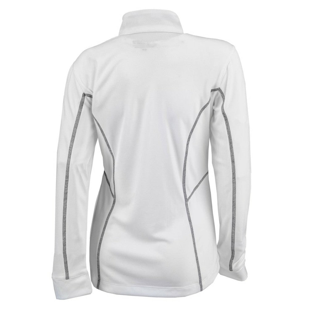 Minnesota Twins Women's Omni-Wick Shotgun Quarter-Zip Pullover Top White