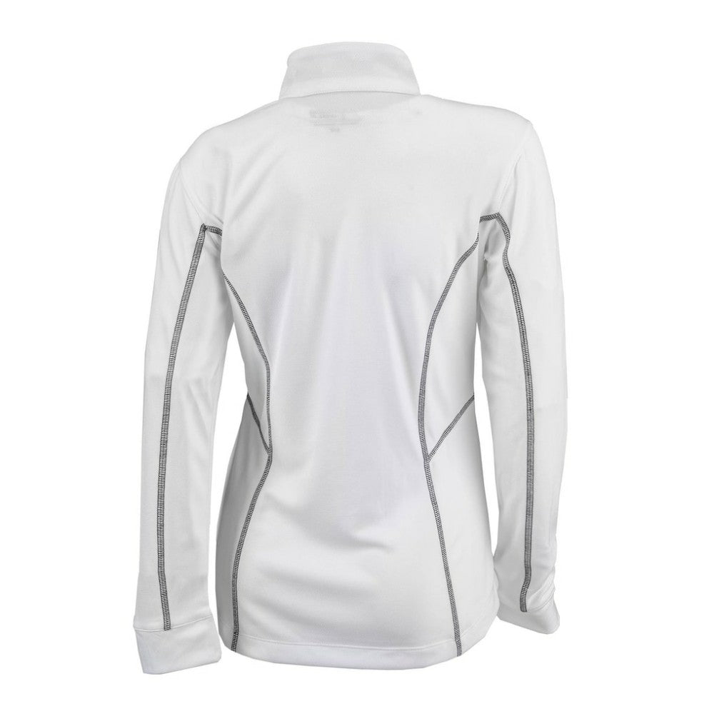 Athletics Women's Omni-Wick Shotgun Quarter-Zip Pullover Top White