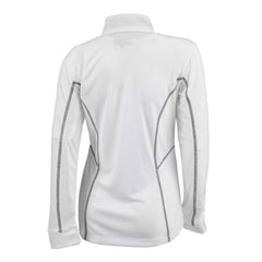 Colorado Rockies Women's Omni-Wick Shotgun Quarter-Zip Pullover Top White
