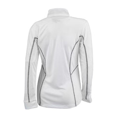 Cincinnati Reds Women's Omni-Wick Shotgun Quarter-Zip Pullover Top White