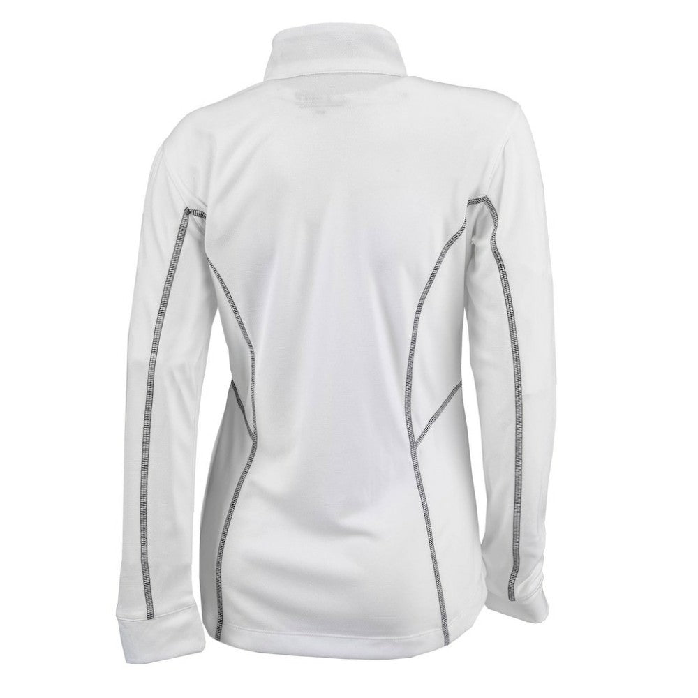 Toronto Blue Jays Women's Omni-Wick Shotgun Quarter-Zip Pullover Top White