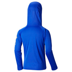 Chicago Cubs Youth Terminal Tackle Long Sleeve Hoodie T-Shirt Royal