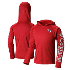 Cleveland Guardians Youth Terminal Tackle Long Sleeve Hoodie T-Shirt Red