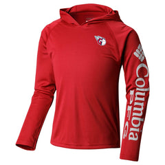 Cleveland Guardians Youth Terminal Tackle Long Sleeve Hoodie T-Shirt Red