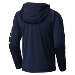 New York Yankees Youth Terminal Tackle Long Sleeve Hoodie T-Shirt Navy