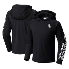 Chicago White Sox Youth Terminal Tackle Long Sleeve Hoodie T-Shirt Black