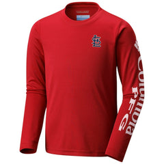 St. Louis Cardinals Youth Terminal Tackle Long Sleeve T-Shirt Red