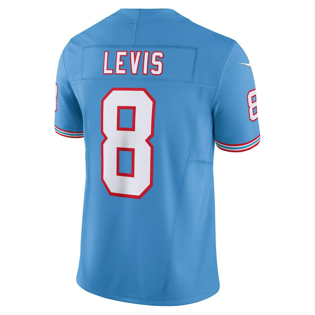 Will Levis Tennessee Titans Alternate Oilers Throwback Vapor F.U.S.E. Limited Jersey - Light Blue cheap