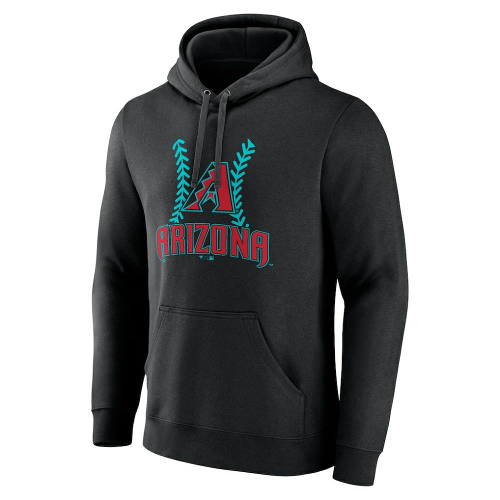 Ketel Marte Arizona Diamondbacks Name & Number Fastball Pullover Hoodie Black