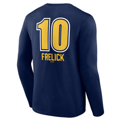 Sal Frelick Milwaukee Brewers Name & Number Fastball Long Sleeve T-Shirt Navy