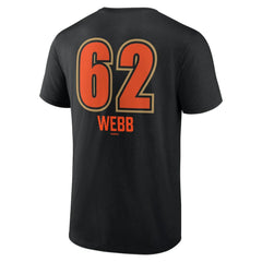 Logan Webb San Francisco Giants Name & Number Fastball T-Shirt Black