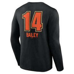 Patrick Bailey San Francisco Giants Name & Number Fastball Long Sleeve T-Shirt Black