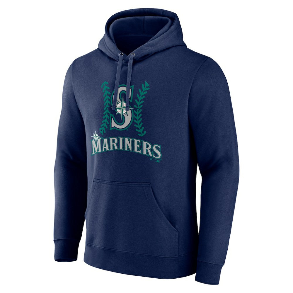 J.P. Crawford Seattle Mariners Name & Number Fastball Pullover Hoodie Navy
