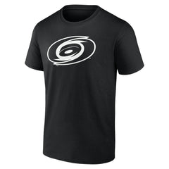 Carolina Hurricanes Personalized Name & Number Monochrome T-Shirt - Black T-shirts